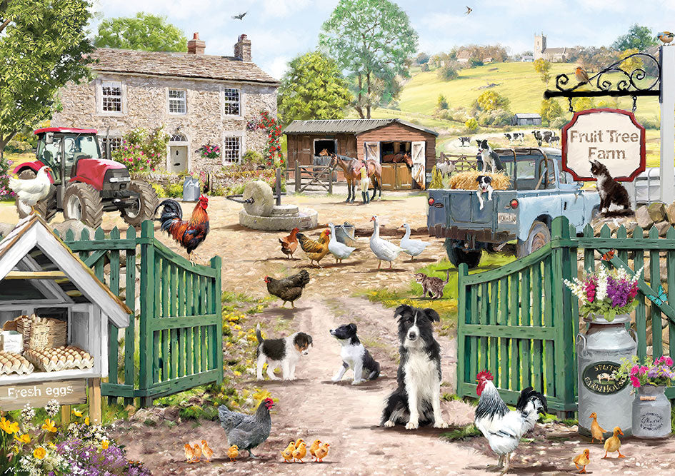 Fruit Tree Farm Jigsaw 1000 Piece