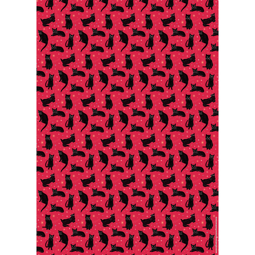Black Cats Wrap and Tags