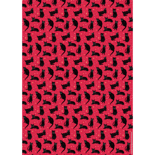 Black Cats Wrap and Tags