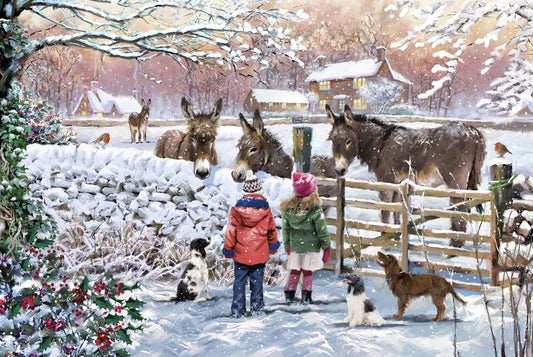 Donkey Friends 500 Piece Jigsaw