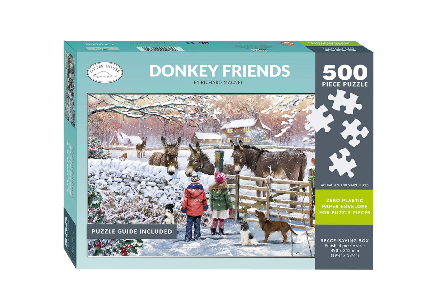 Donkey Friends 500 Piece Jigsaw