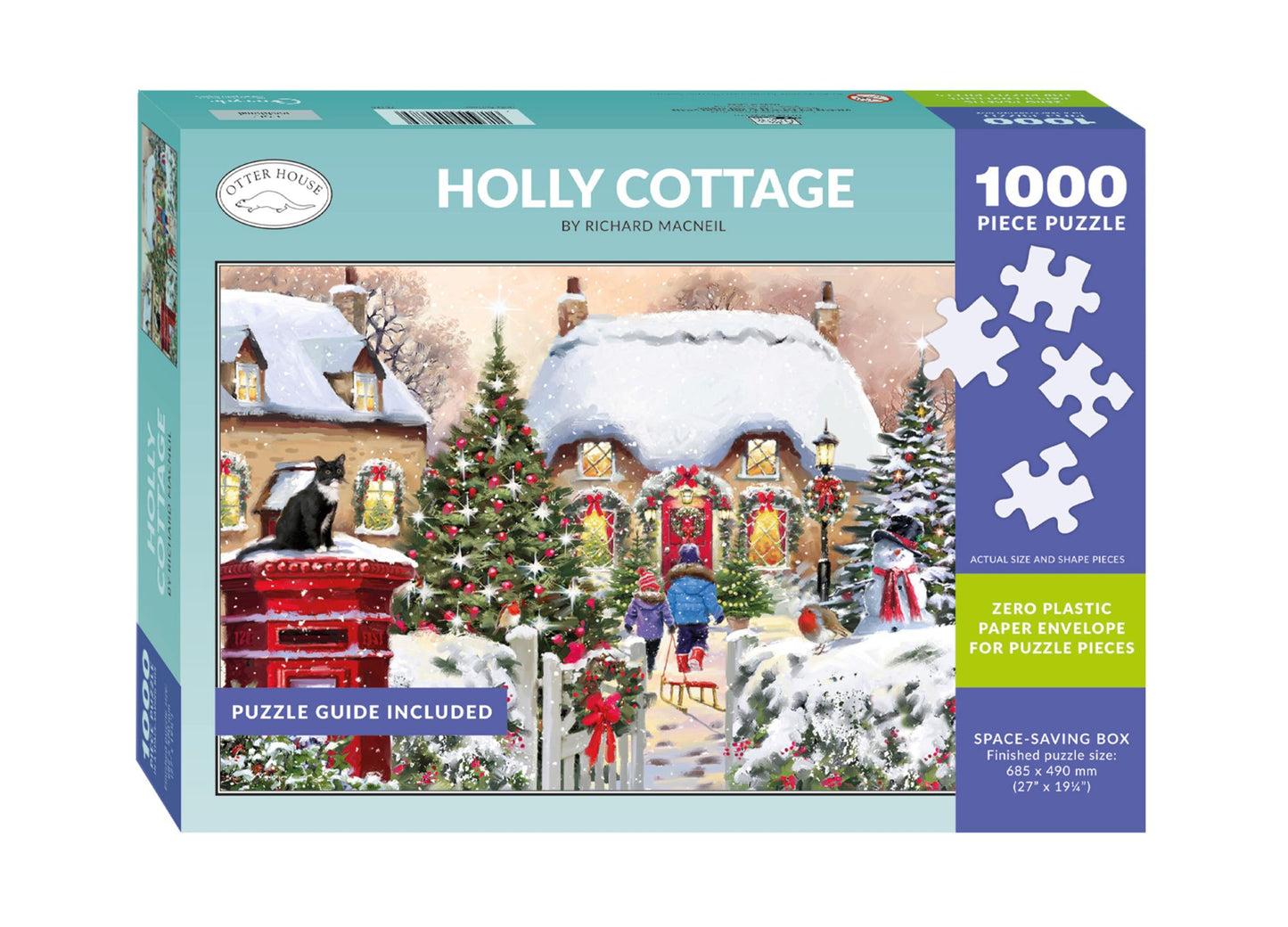 Holly Cottage 1000 Piece Jigsaw