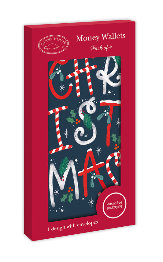 Money Wallets - Christmas Text