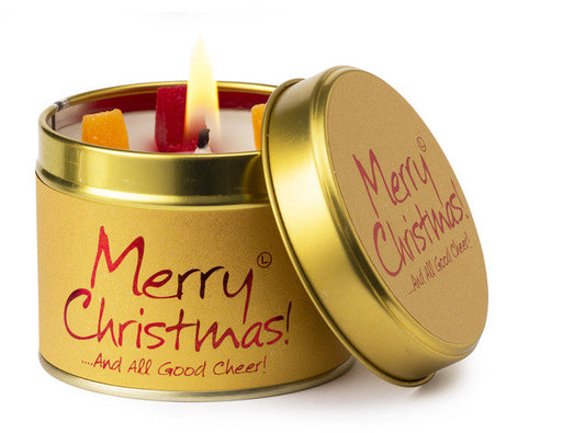 Christmas Candle Tins