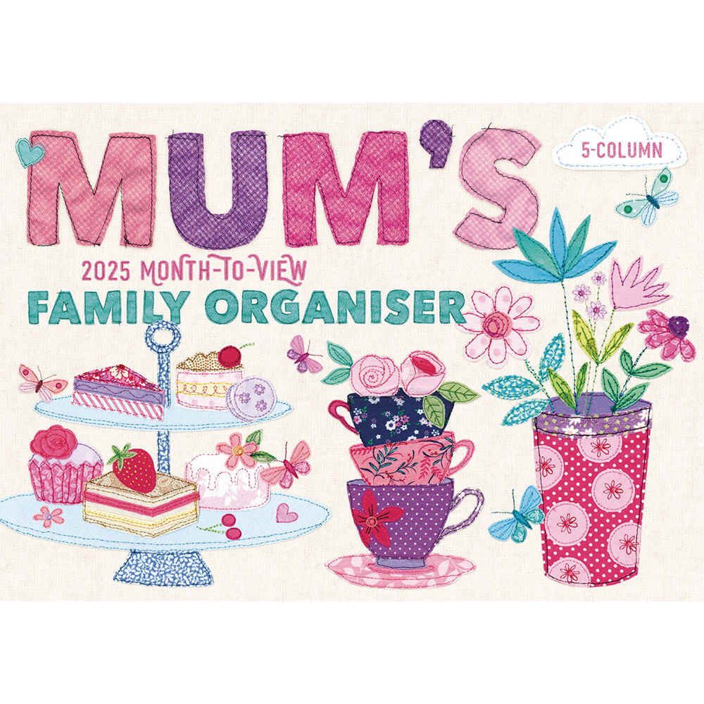 Mum's Family Organiser A4 2025