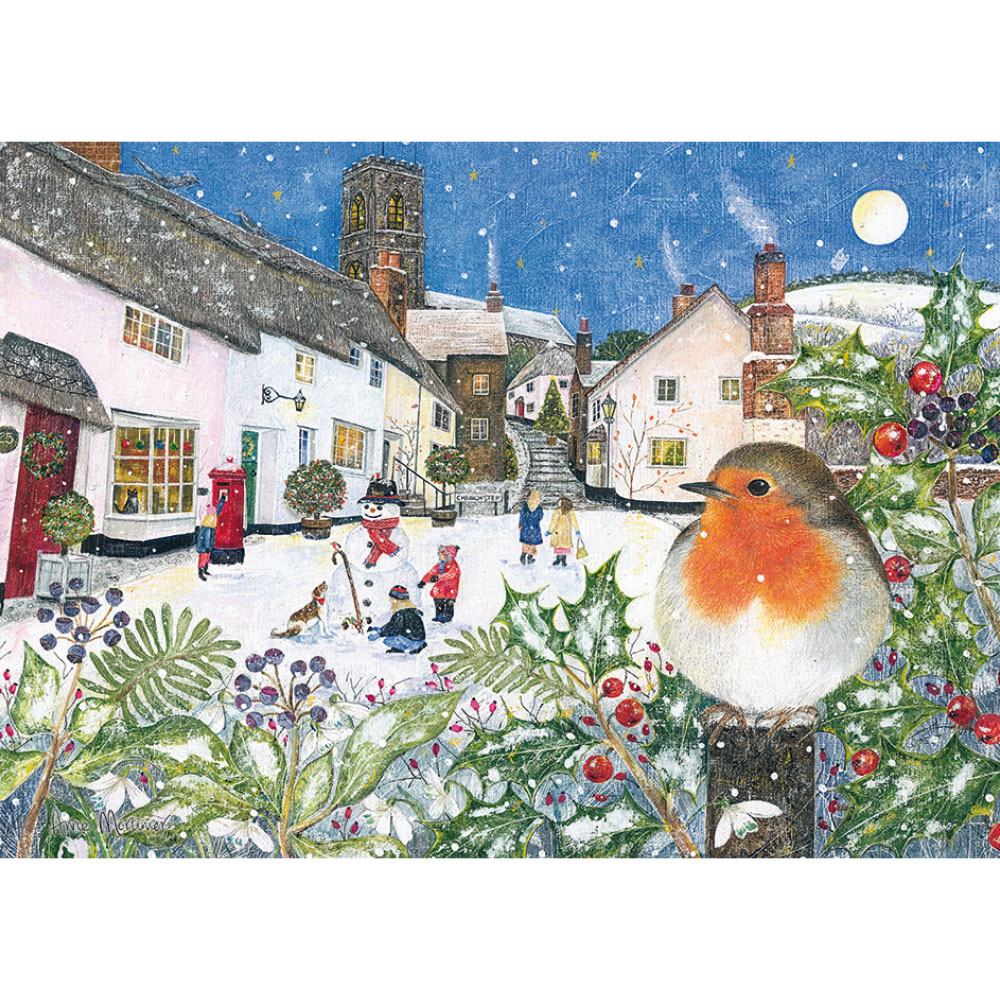 Village Robin Jigsaw 1000 piece