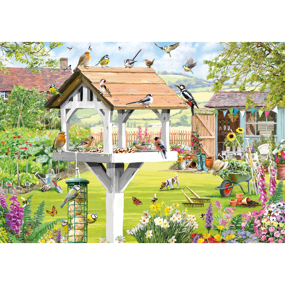 Garden Friends Birds Jigsaw 1000 piece