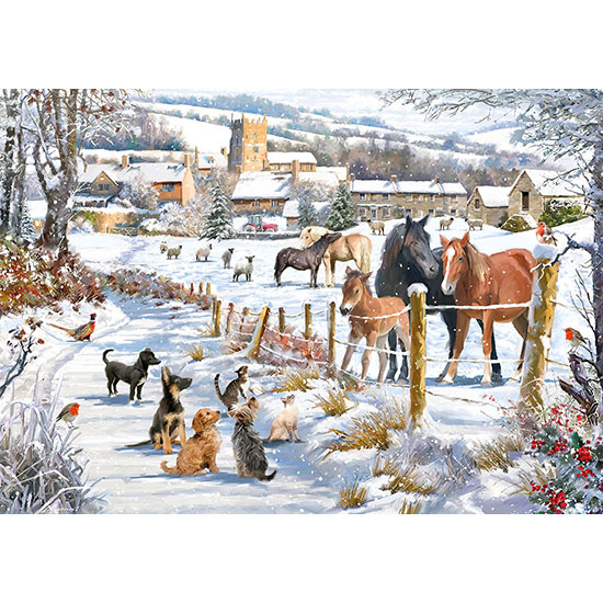 Winter Fields Jigsaw 1000 Piece