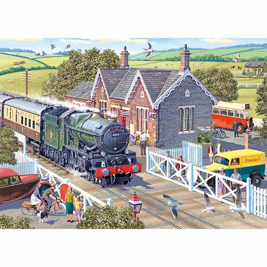 Village Station Jigsaw 1000 piece