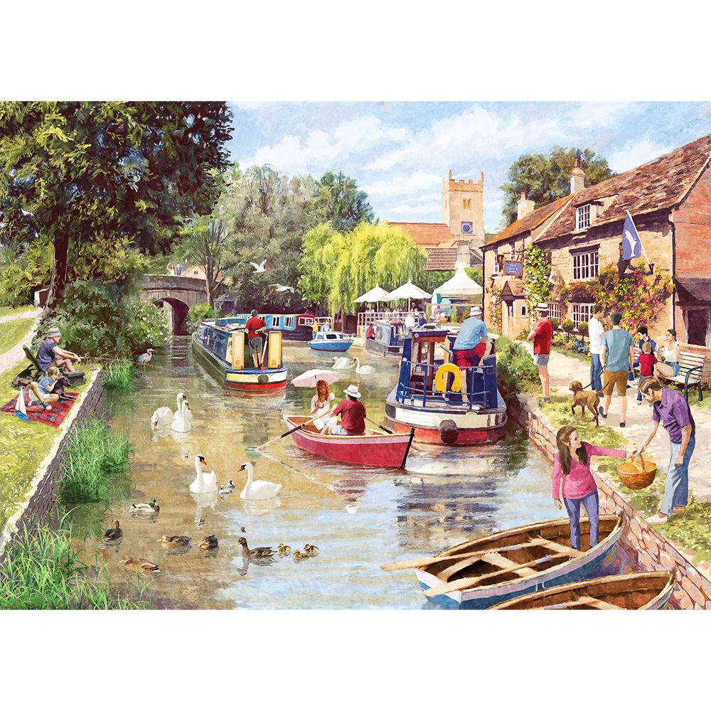 Canal Walk Jigsaw 1000 Piece