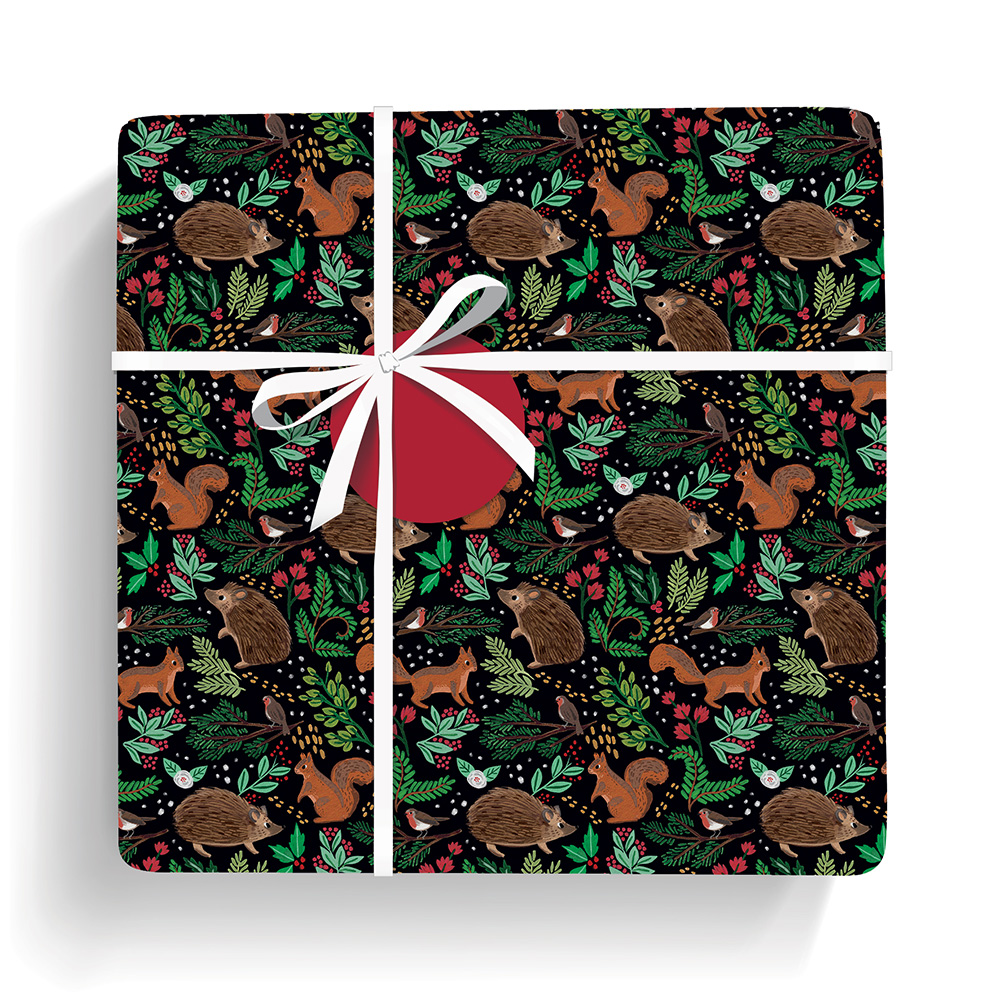 Woodland Animals Wrap and Tags