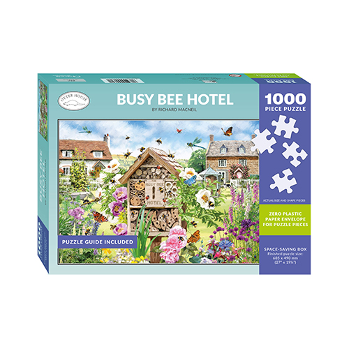 Busy Bee Hotel 1000 Piece Jigsaw
