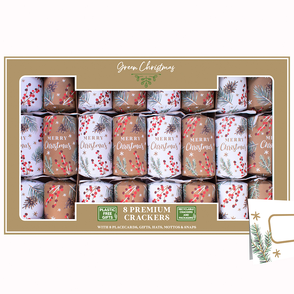 Festive Foliage Luxury Eco Crackers