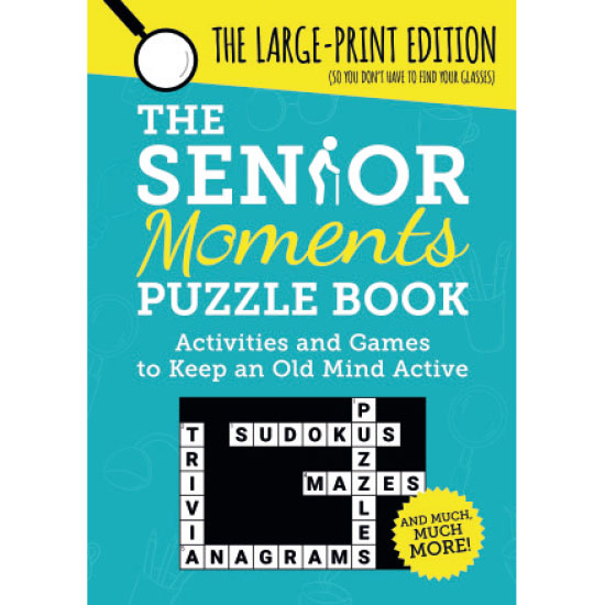 The Senior Moments Puzzle Book