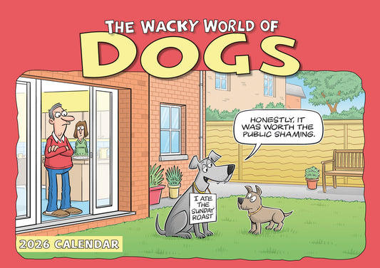 Wacky World of Dogs calendar 2026