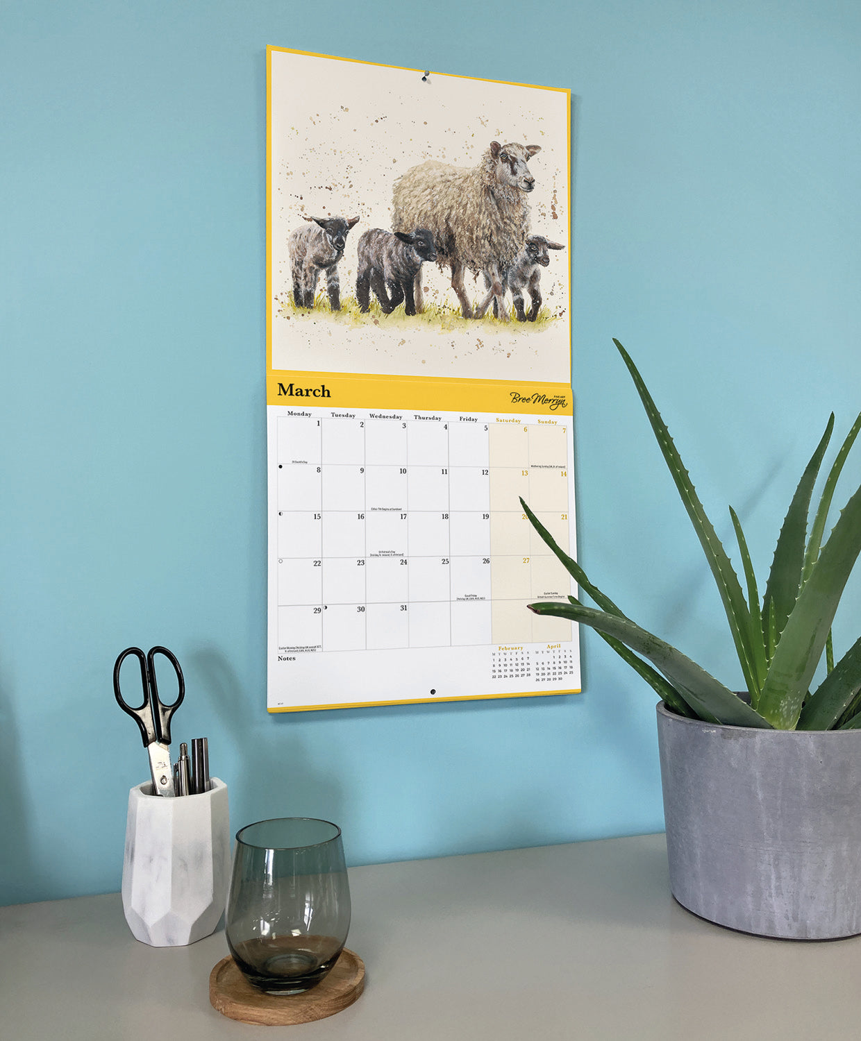 Bree Merryn Country Life Wall Calendar 2027