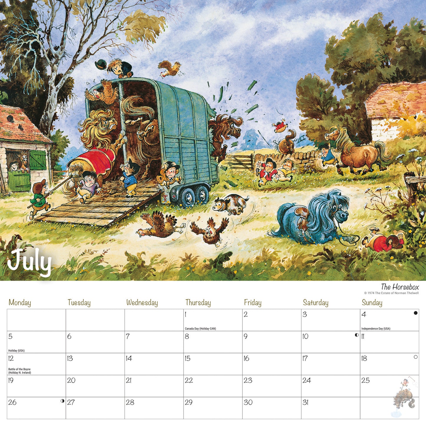 Thelwell Wall Calendar 2027