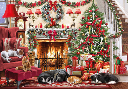 Around the Tree 500 Piece Jigsaw