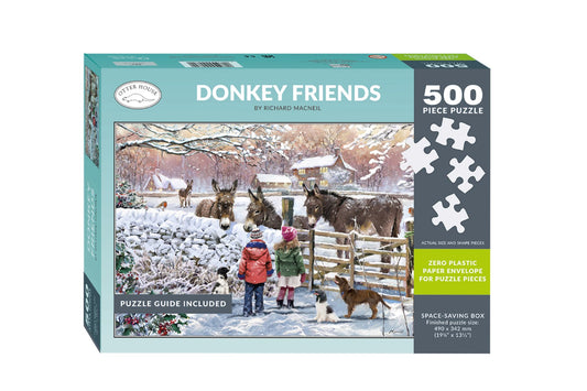 Donkey Friends 500 Piece Jigsaw