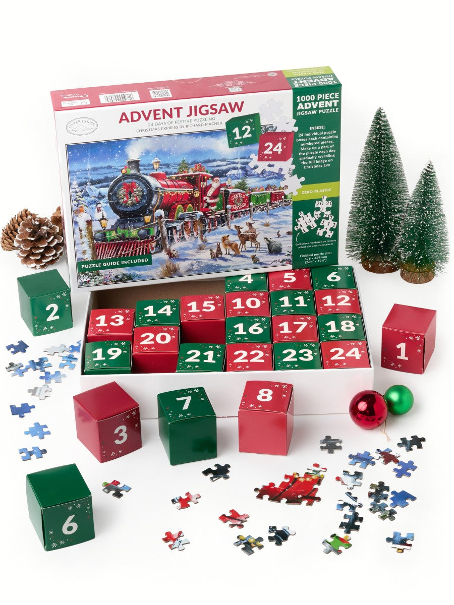 Christmas Express Advent Jigsaw