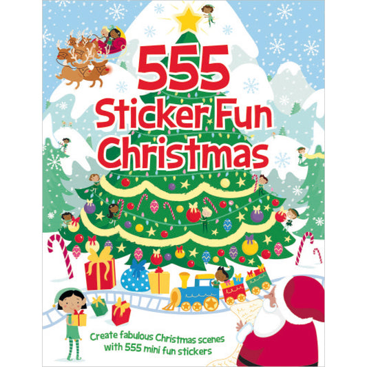 555 Sticker Fun - Christmas