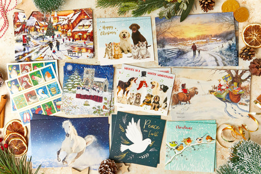 Bumper Christmas Card Pack 2024 20 cards