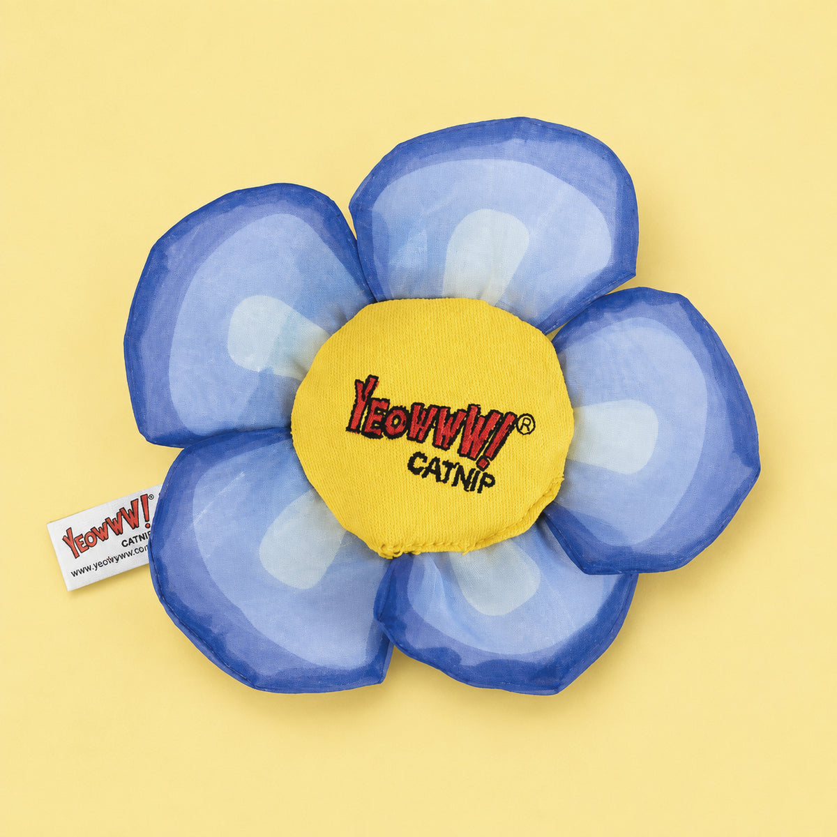Blue Flower Catnip Cat Toy