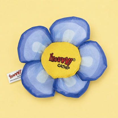 Blue Flower Catnip Cat Toy