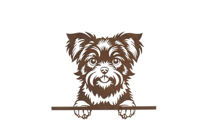 Fence Decoration - Terrier