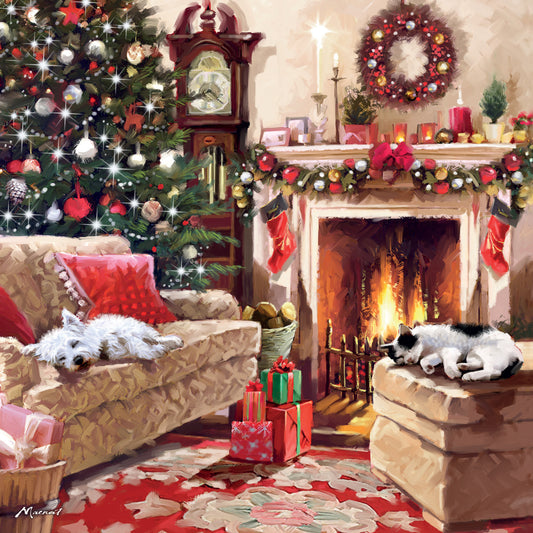 Cosy Fireside Christmas Cards