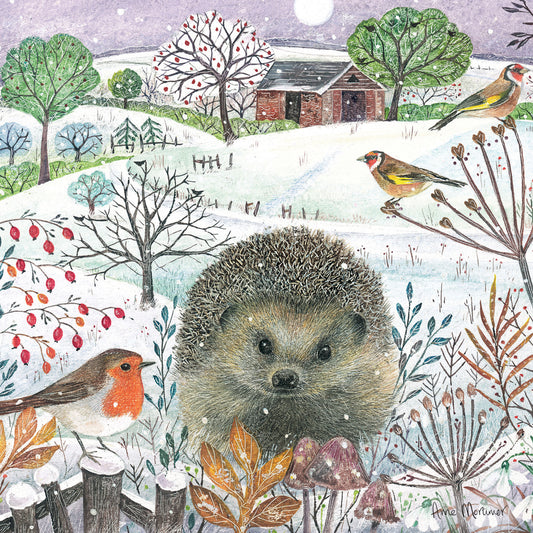 Hedgehog and Friends Christmas Cards