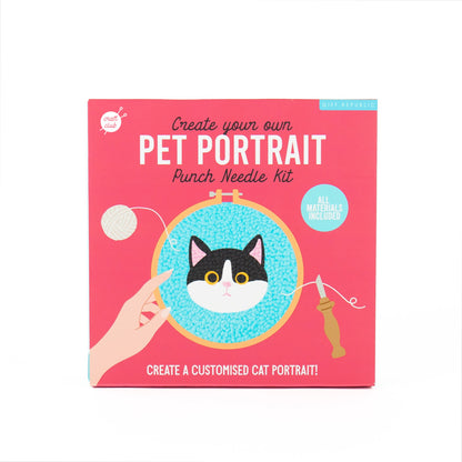 Cat Punch Needle Kit