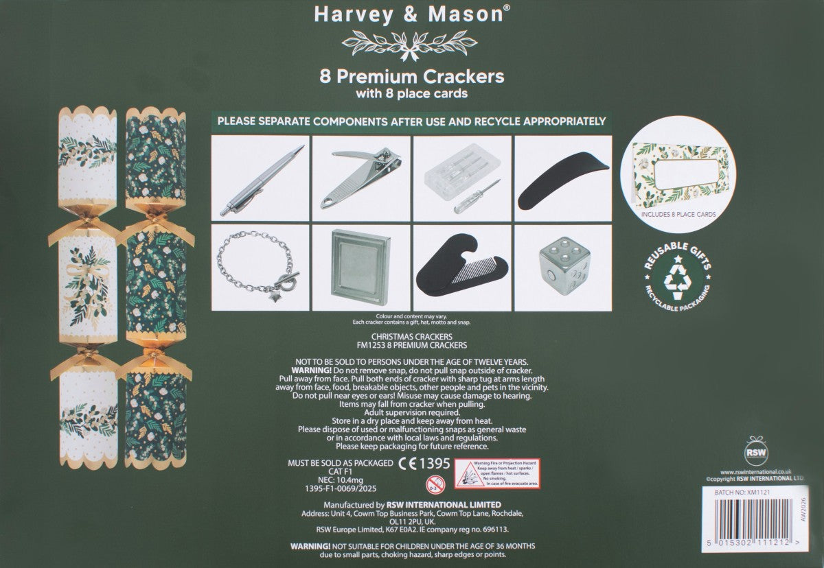 Mistletoe Crackers