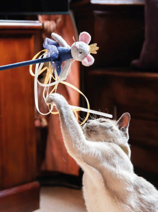 Marie Mouse Cat Teaser Toy