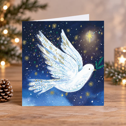 Peace and Love Christmas Cards