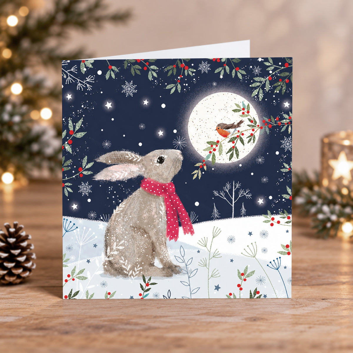 By the Light of the Moon Christmas Cards