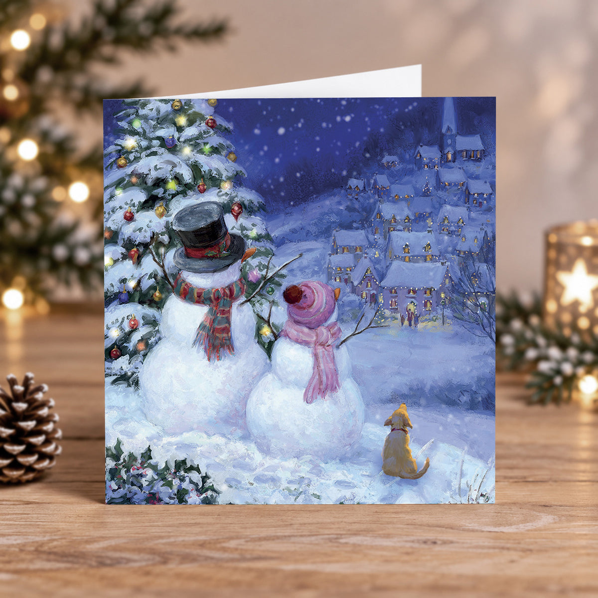 On a Snowy Hillside Christmas Cards
