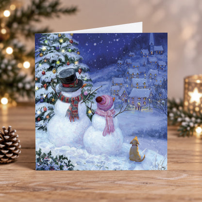 On a Snowy Hillside Christmas Cards