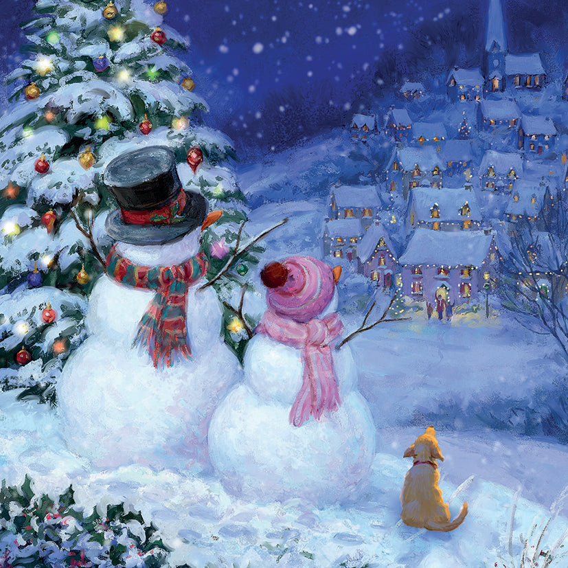 On a Snowy Hillside Christmas Cards