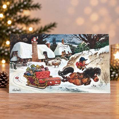 Hijacked Thelwell Christmas Cards