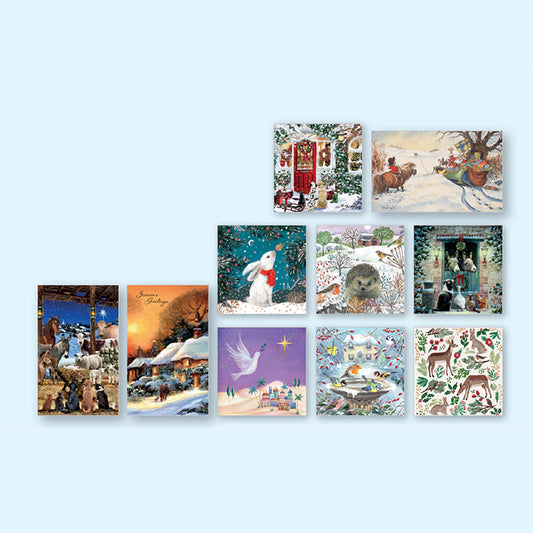 Blue Cross Special Selection Christmas Card Pack