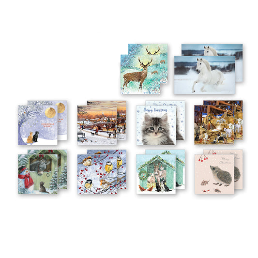 Blue Cross Bumper Christmas Card pack 2025